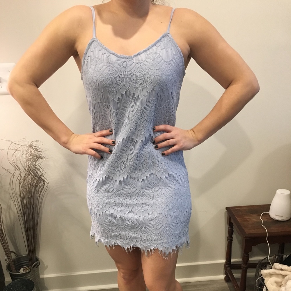 🦋NWT Light Blue lace dress🦋